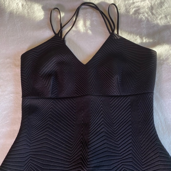 Black Spaghetti Strap Strapy Bodycon Dresses - Picture 4 of 13